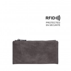 Scottie 2-in-1 Wallet - Charcoal Grey 